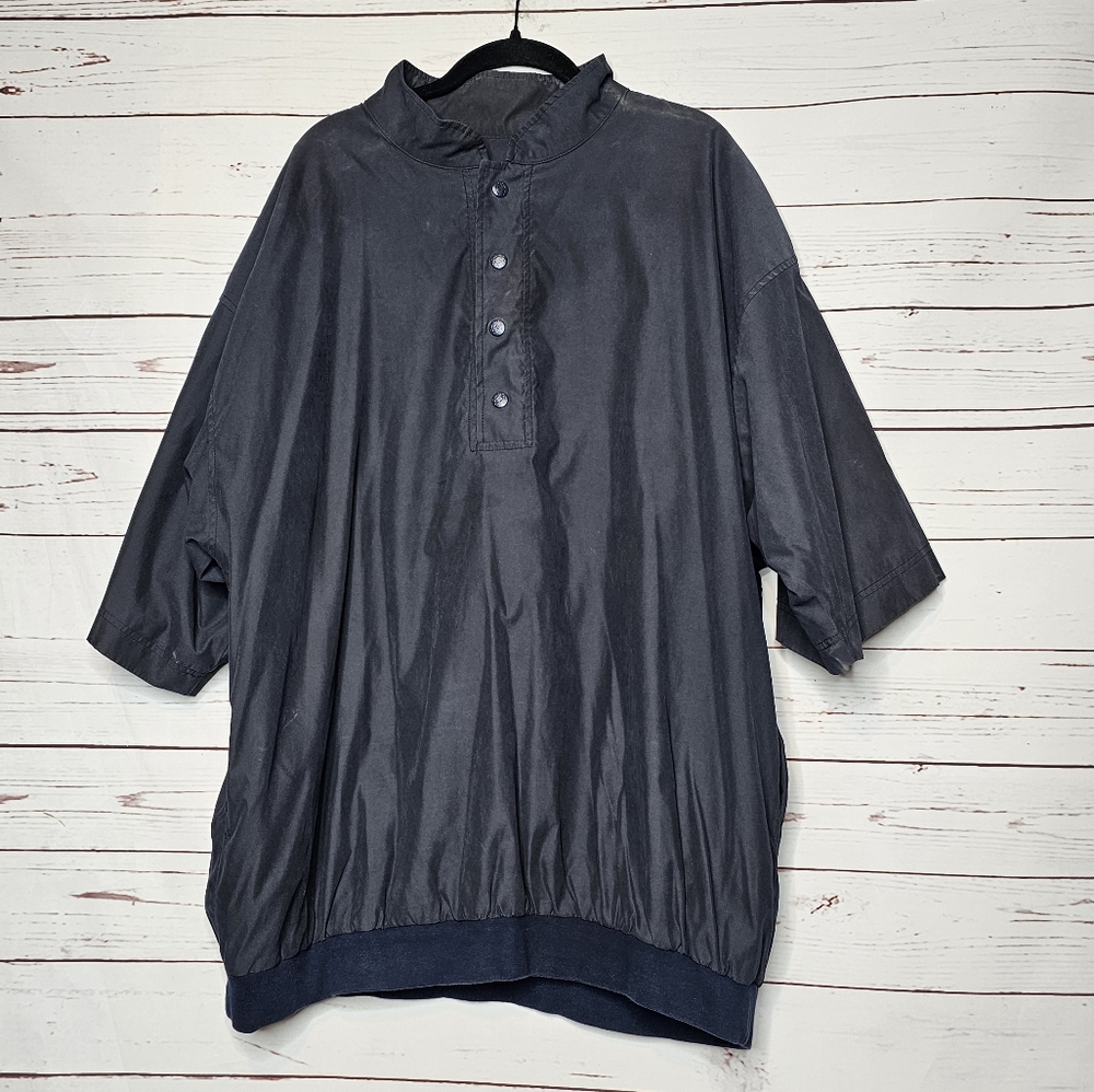 Ben Hogan Gray Short Sleeve Golf Windshirt